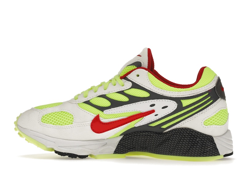 Nike Air Ghost Racer White Atom Red Neon Yellow
