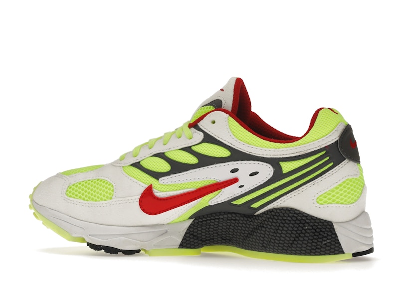 Nike Air Ghost Racer White Atom Red Neon Yellow