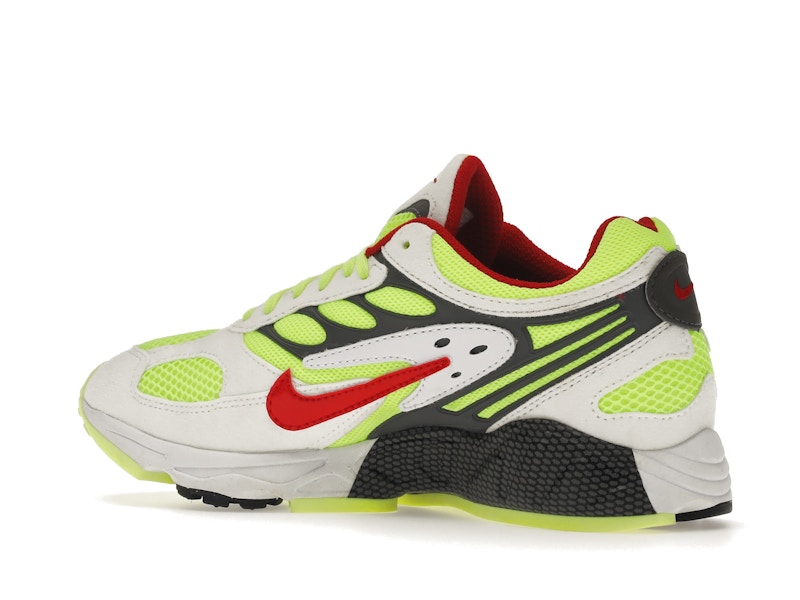 Nike Air Ghost Racer White Atom Red Neon Yellow