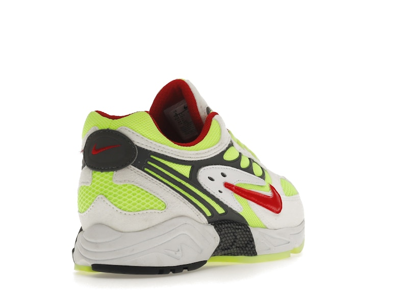 Nike Air Ghost Racer White Atom Red Neon Yellow
