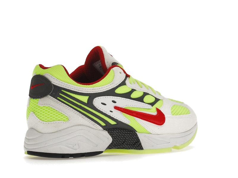 Nike Air Ghost Racer White Atom Red Neon Yellow