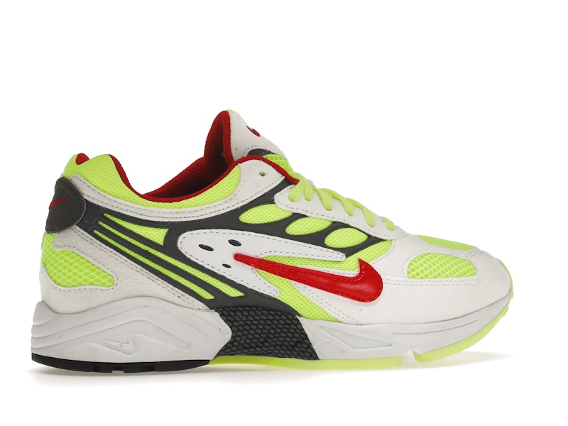 Nike Air Ghost Racer White Atom Red Neon Yellow