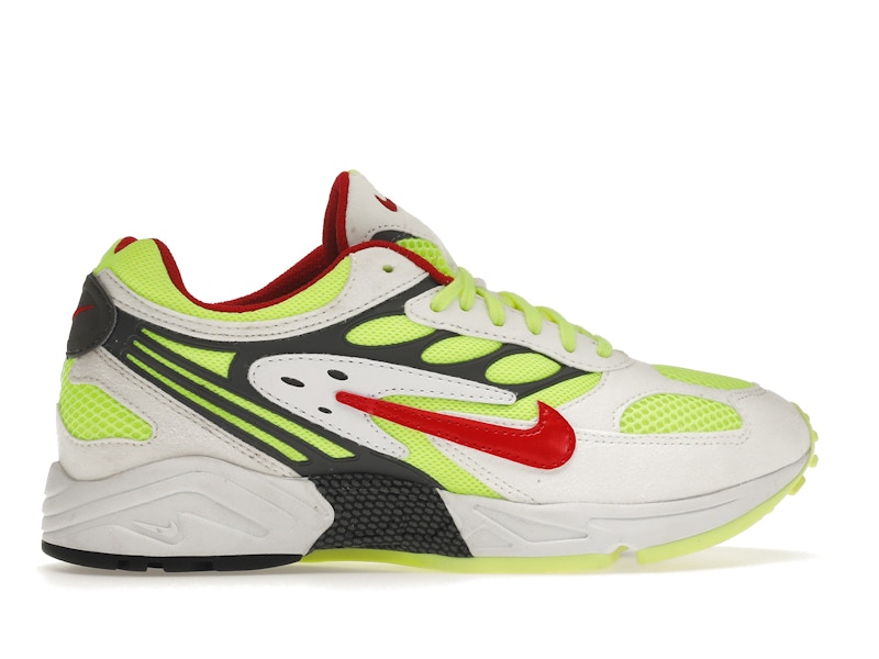 Nike Air Ghost Racer White Atom Red Neon Yellow