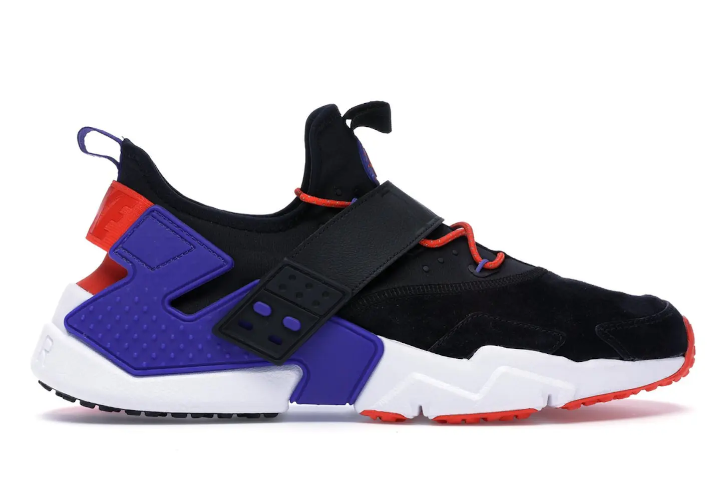 Nike Air Huarache Drift Black Rush Violet Men's - AH7335-002 - US