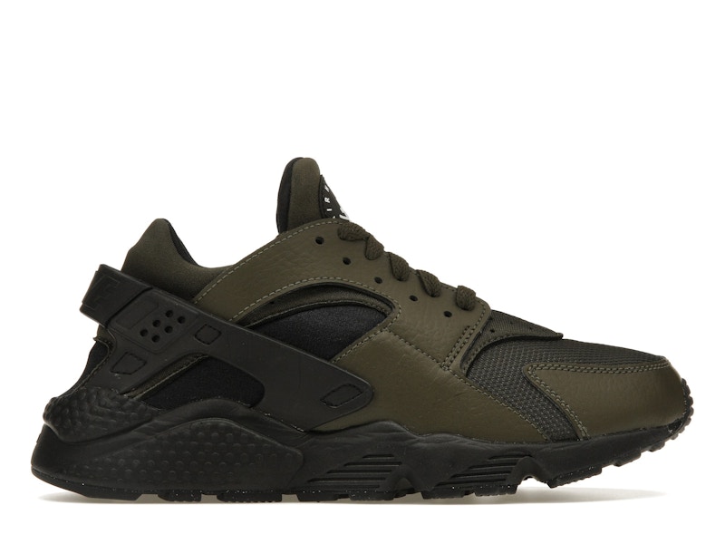 Nike huarache verde y negro shop