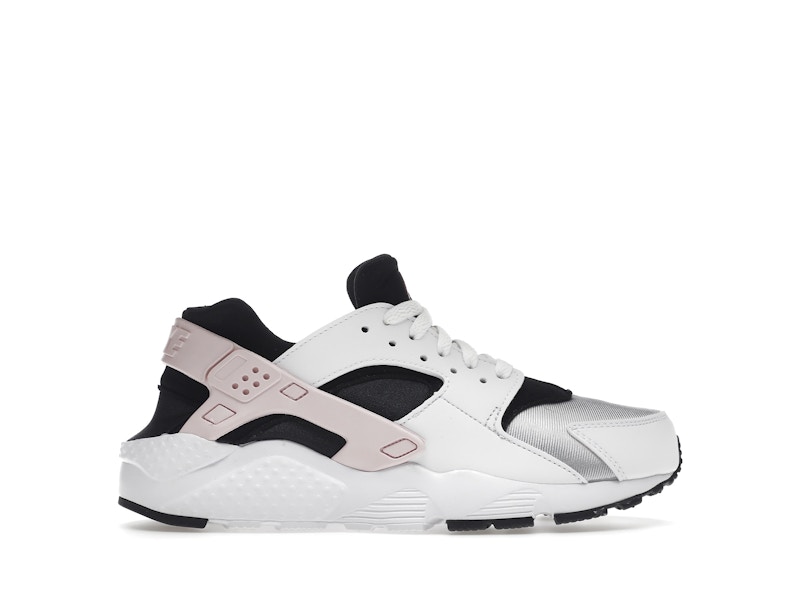 Pink black and white huaraches shop