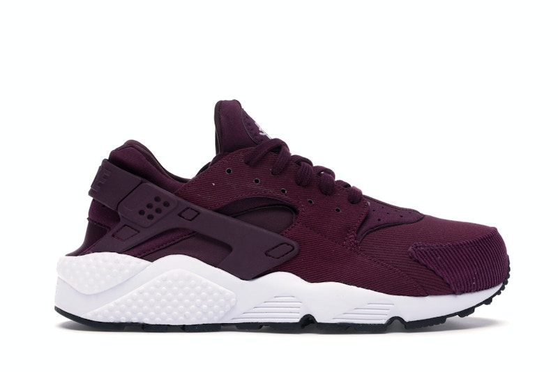 Nike Air Huarache Run Se Bordeaux Bordeaux Black White Women s Style 859429 601 FR