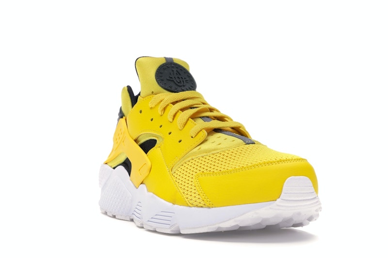 Nike air huarache run mid yellow Clearance