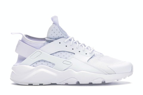 Nike Air Huarache Run Ultra Triple White Men's 819685-101 GB