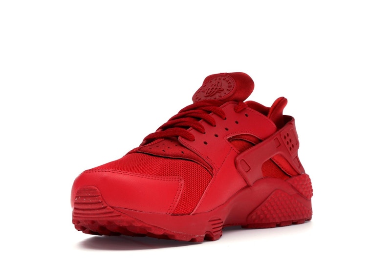 nike air huarache triple red