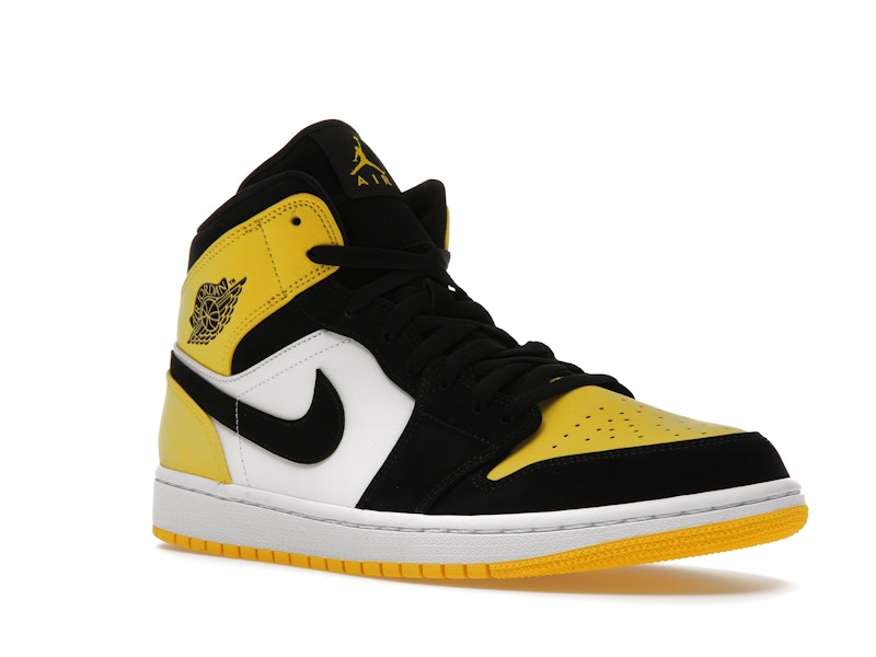 Jordan 1 mid jaune fleur Clearance