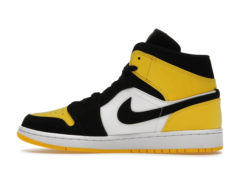 Air Jordan 1 Mid Yellow Toe Black Air Jordan 1 Mid Yellow Toe Black