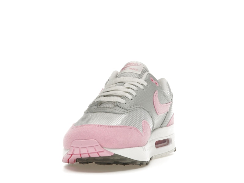 Nike Air Max 1 '87 Metallic Platinum Pink Rise (Women's)