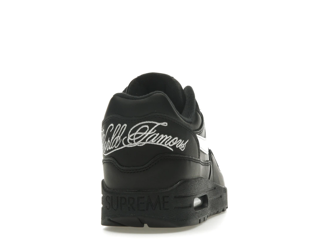 Nike Air Max 1 '87 SP Supreme Black White