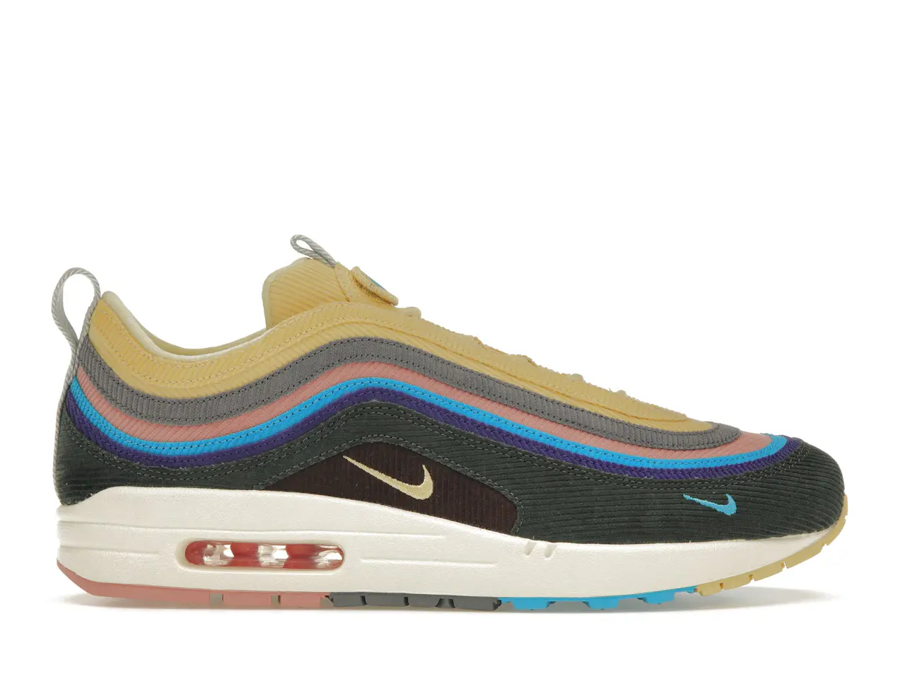 Nike Air Max 1/97 Sean Wotherspoon (Extra Lace Set Only) Men's - AJ4219-400 - US