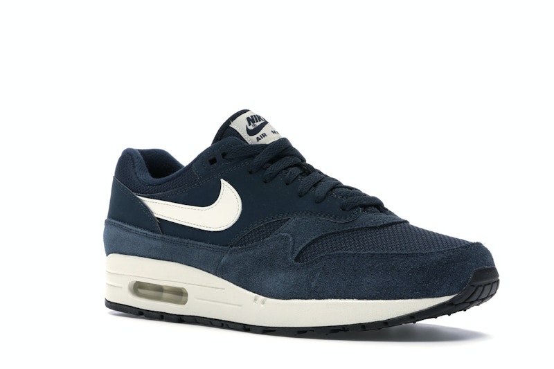 Air max 1 navy blue clearance