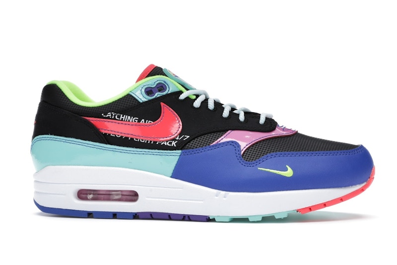 Air max 1 black hyper grape clearance