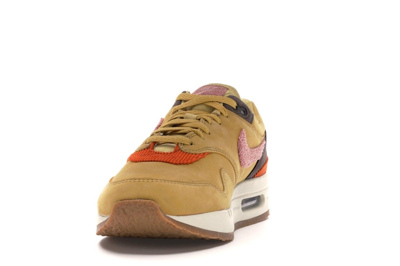 Nike Air Max 1 Crepe Wheat Gold Rust Pink