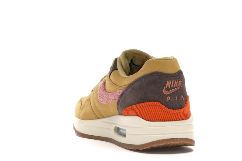 Nike Air Max 1 Crepe Wheat Gold Rust Pink
