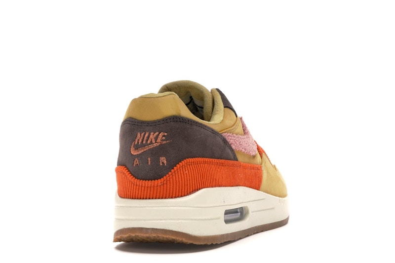 Nike Air Max 1 Crepe Wheat Gold Rust Pink