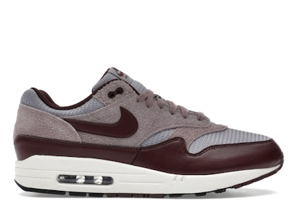 Nike Air Max Essential PRM Cement Grey Burgundy Crush Men's
