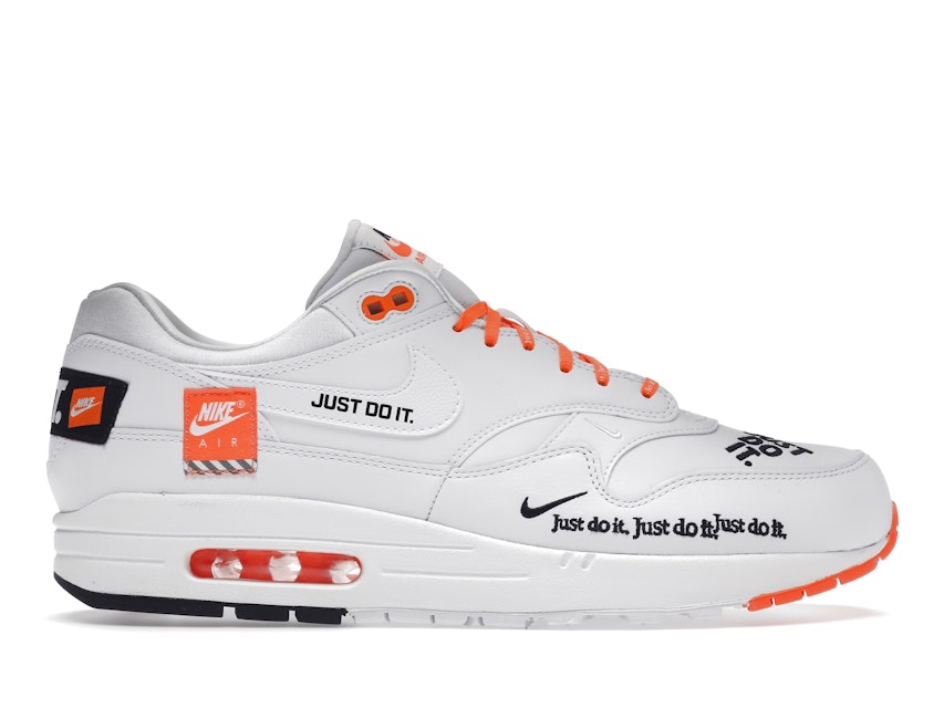 Begrænsning fuzzy følsomhed Nike Air Max 1 Just Do It Pack White - AO1021-100 - US