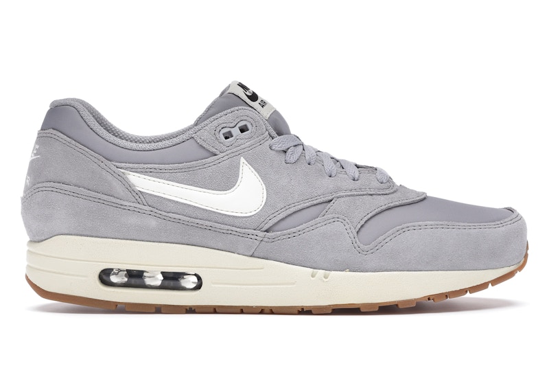 Air max 1 essential sale silver