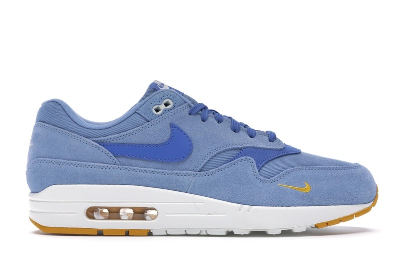Nike air max 1 deals premium mini swoosh work blue