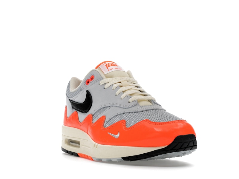 Nike Air Max 1 Patta Waves Hyper Crimson Pure Platinum (With Bracelet)
