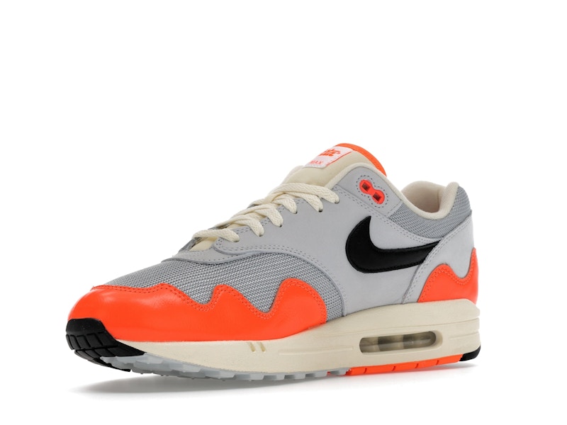 Nike Air Max 1 Patta Waves Hyper Crimson Pure Platinum (With Bracelet)