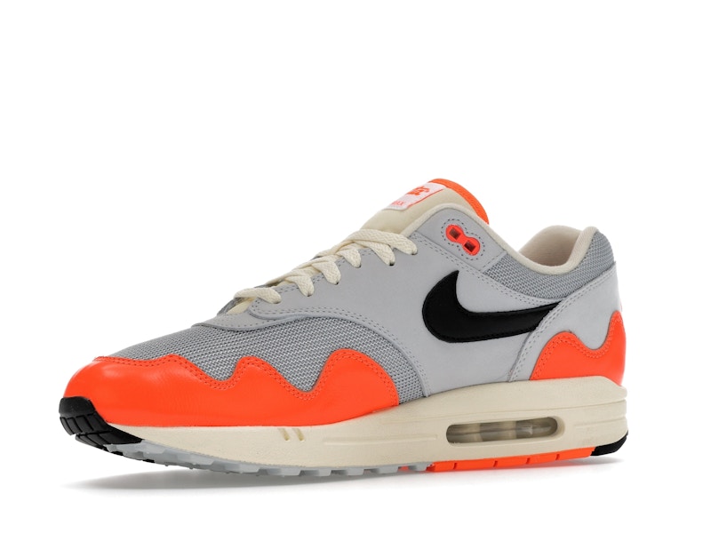 Nike Air Max 1 Patta Waves Hyper Crimson Pure Platinum (With Bracelet)