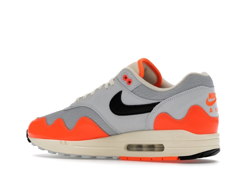 Nike Air Max 1 Patta Waves Hyper Crimson Pure Platinum (With Bracelet)