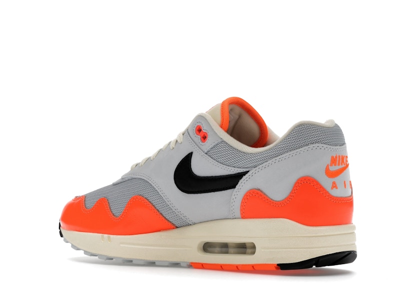 Nike Air Max 1 Patta Waves Hyper Crimson Pure Platinum (With Bracelet)