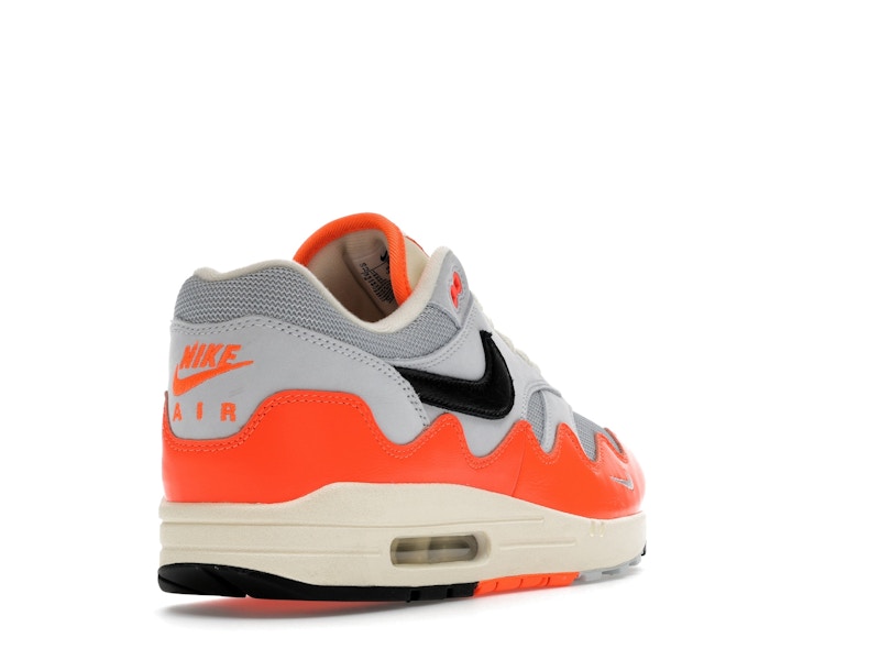Nike Air Max 1 Patta Waves Hyper Crimson Pure Platinum (With Bracelet)