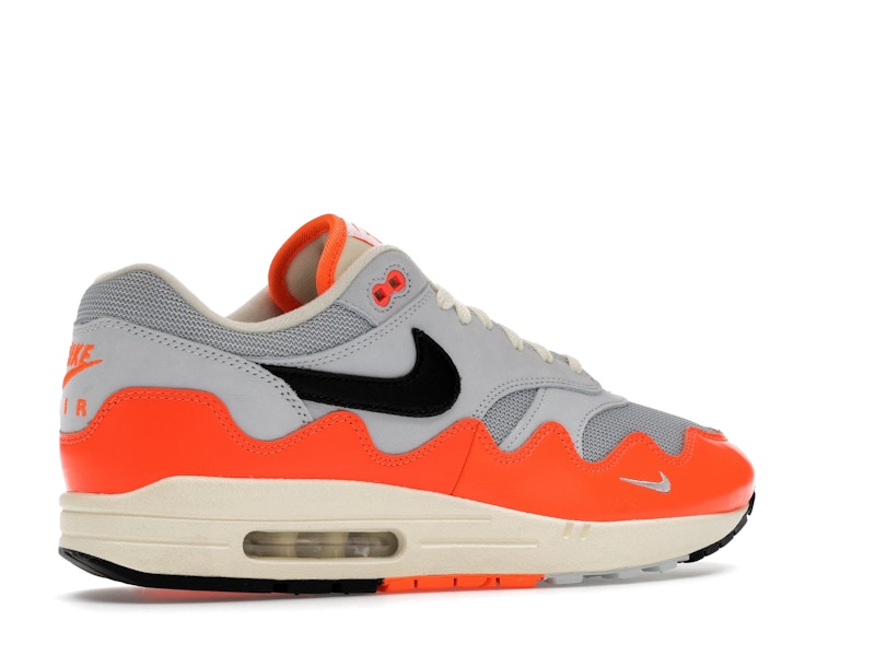 Nike Air Max 1 Patta Waves Hyper Crimson Pure Platinum (With Bracelet)