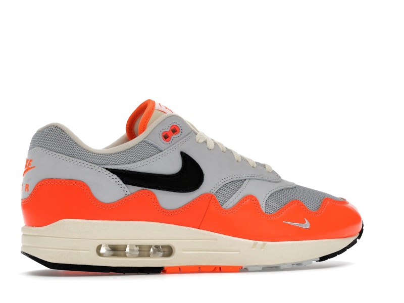 Nike Air Max 1 Patta Waves Hyper Crimson Pure Platinum (With Bracelet)