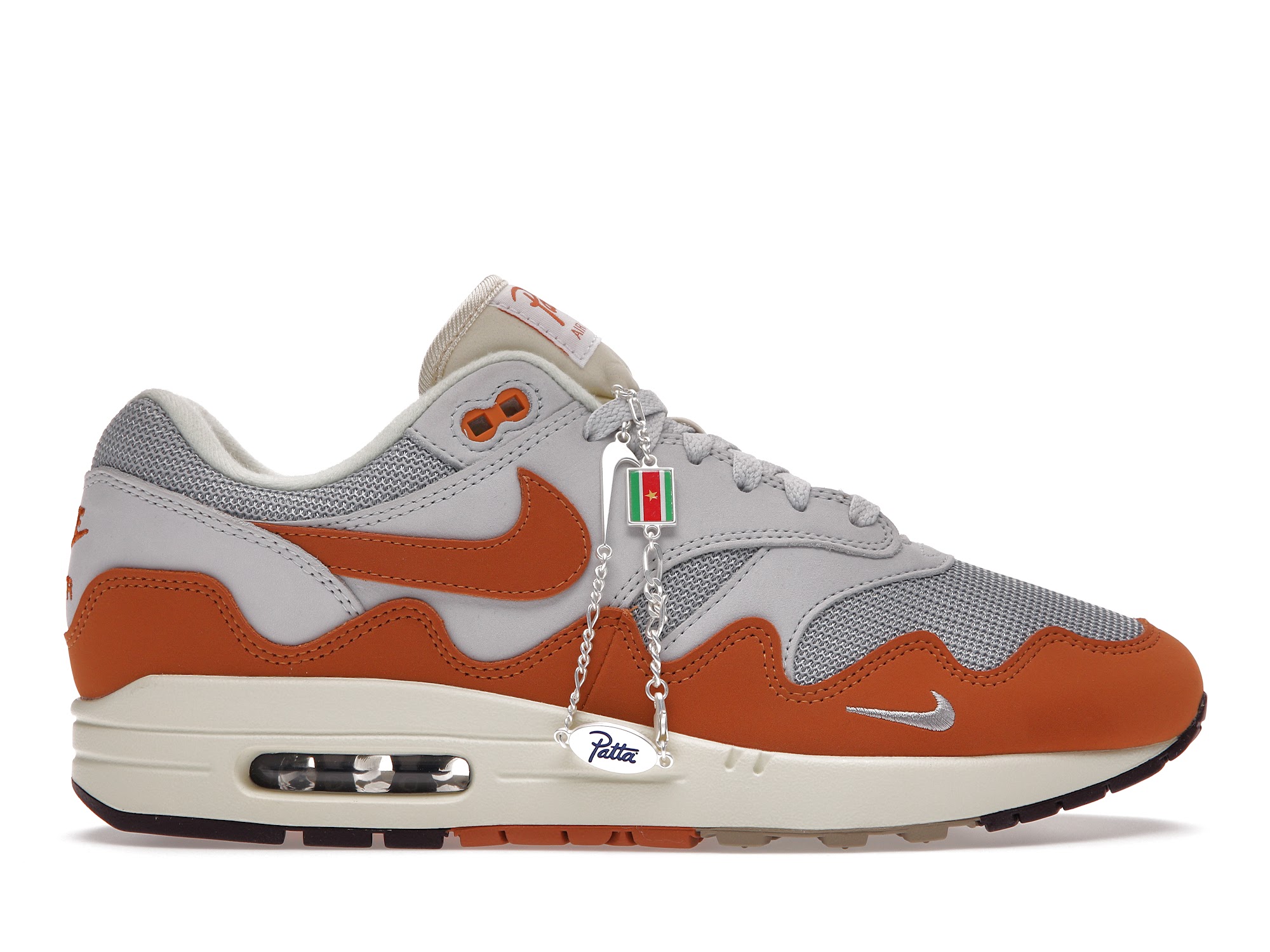 Nike Air Max 1 Patta Waves Monarch (with Bracelet) Men's - DH1348