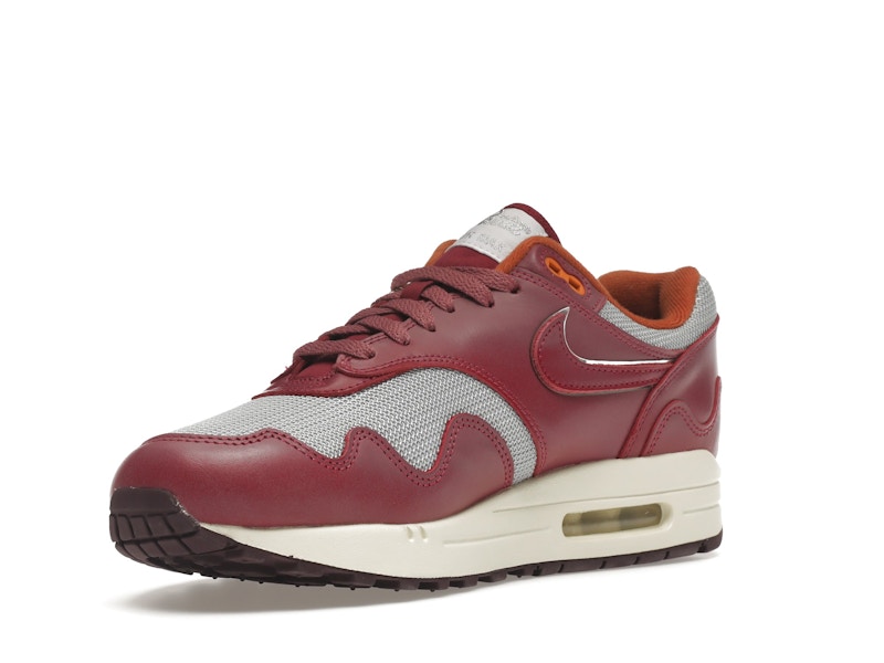 Nike Air Max 1 Patta Waves Rush Maroon (with Bracelet)