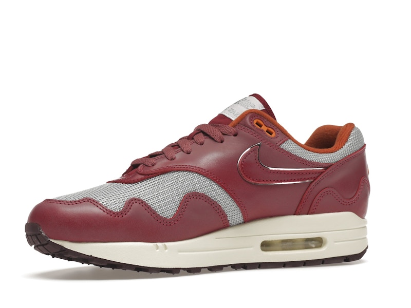 Nike Air Max 1 Patta Waves Rush Maroon (with Bracelet)