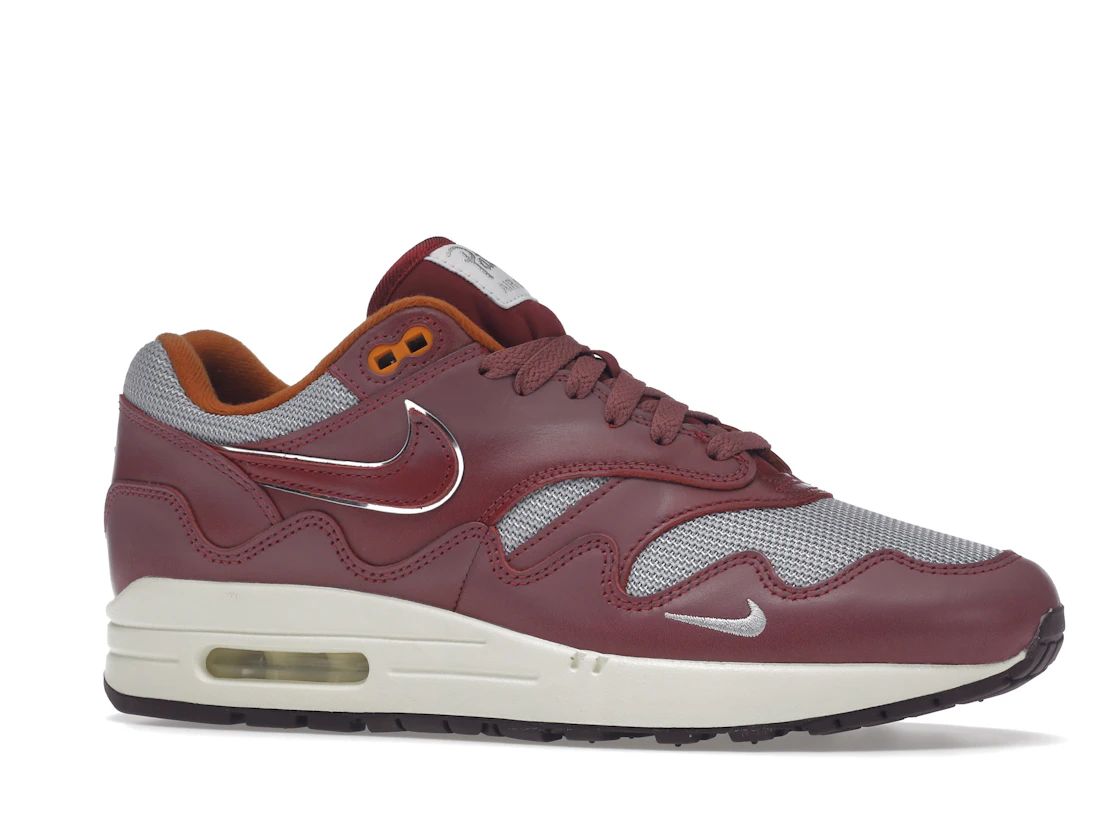 Nike Air Max 1 Patta Waves Rush Maroon (without Bracelet)