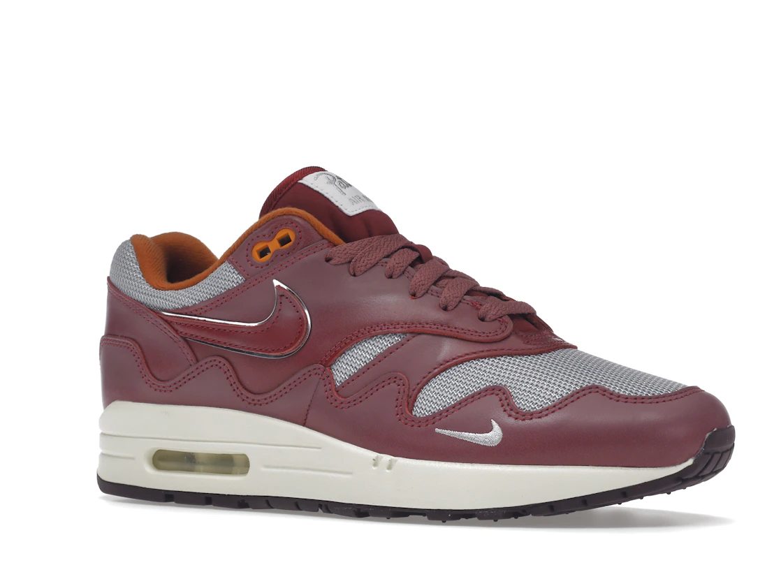 Nike Air Max 1 Patta Waves Rush Maroon (without Bracelet)