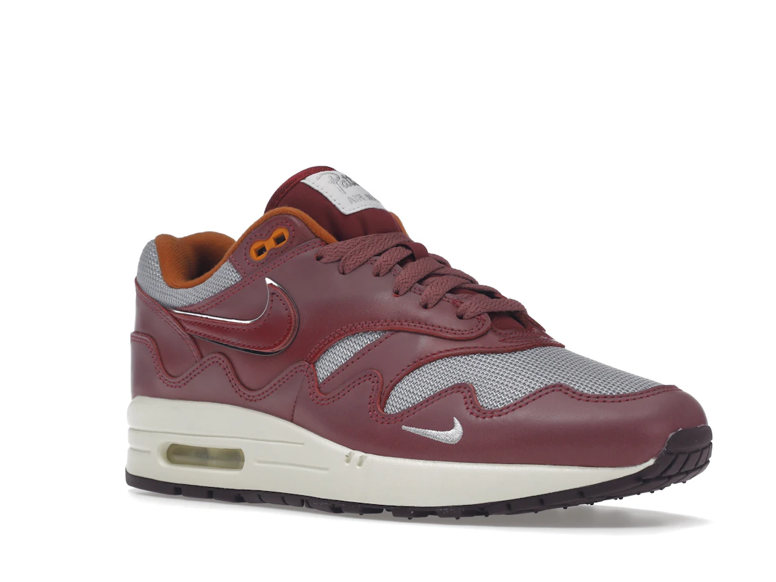 Nike Air Max 1 Patta Waves Rush Maroon (without Bracelet)