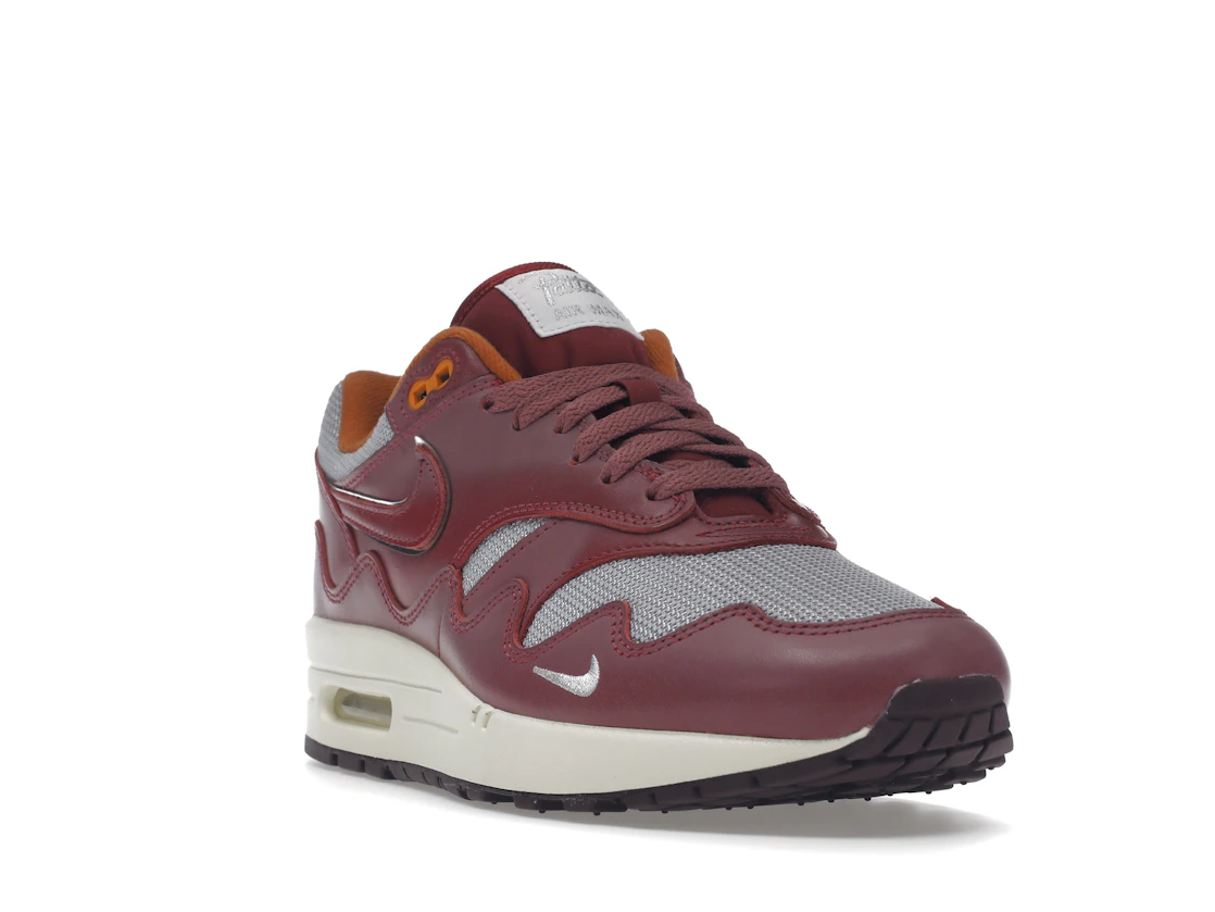 Nike Air Max 1 Patta Waves Rush Maroon (without Bracelet)