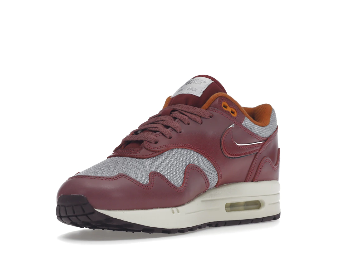 Nike Air Max 1 Patta Waves Rush Maroon (without Bracelet)
