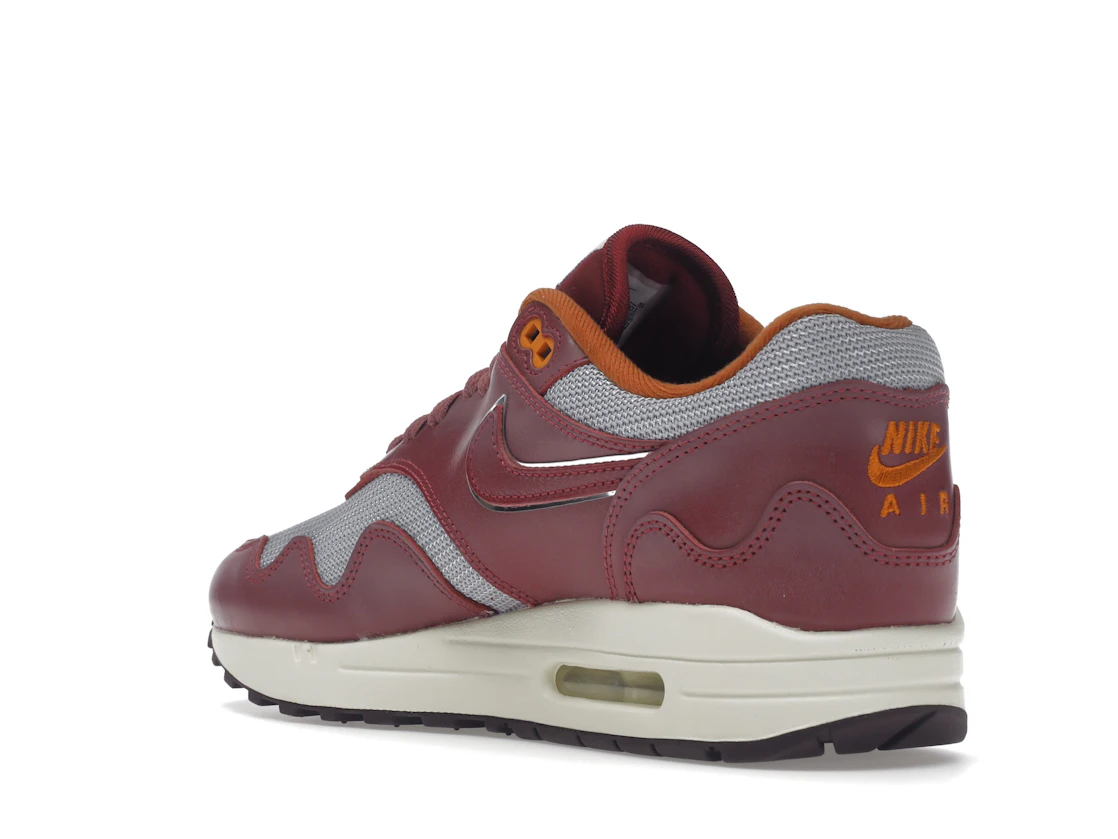 Nike Air Max 1 Patta Waves Rush Maroon (without Bracelet)