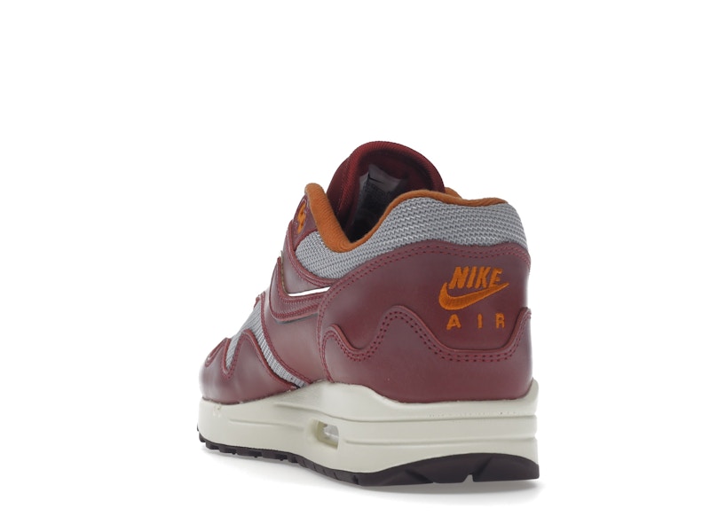 Nike Air Max 1 Patta Waves Rush Maroon (without Bracelet)