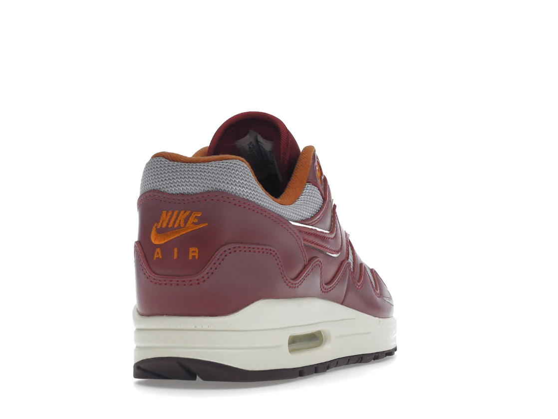 Nike Air Max 1 Patta Waves Rush Maroon (without Bracelet)