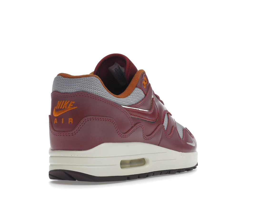 Nike Air Max 1 Patta Waves Rush Maroon (without Bracelet)