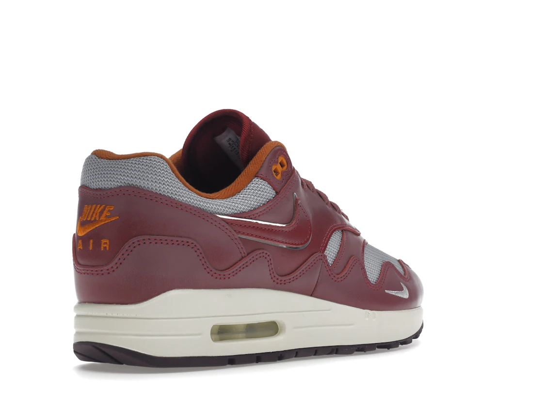Nike Air Max 1 Patta Waves Rush Maroon (without Bracelet)