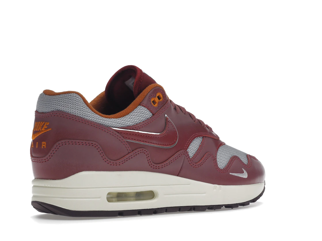 Nike Air Max 1 Patta Waves Rush Maroon (without Bracelet)